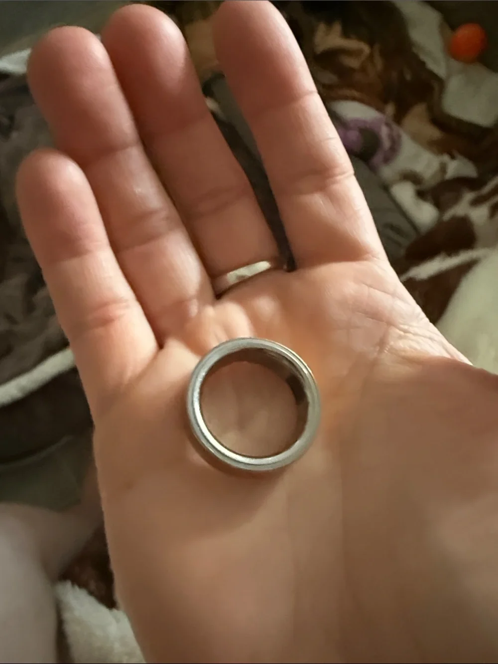 Aura Ring Rose Gold Used Size 9 .
